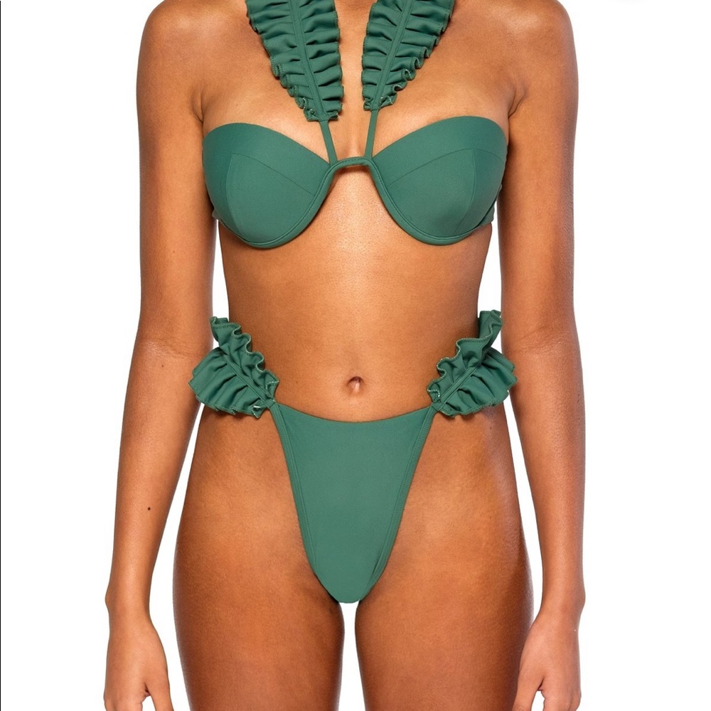 Andrea Iyamah Milan Swim suit